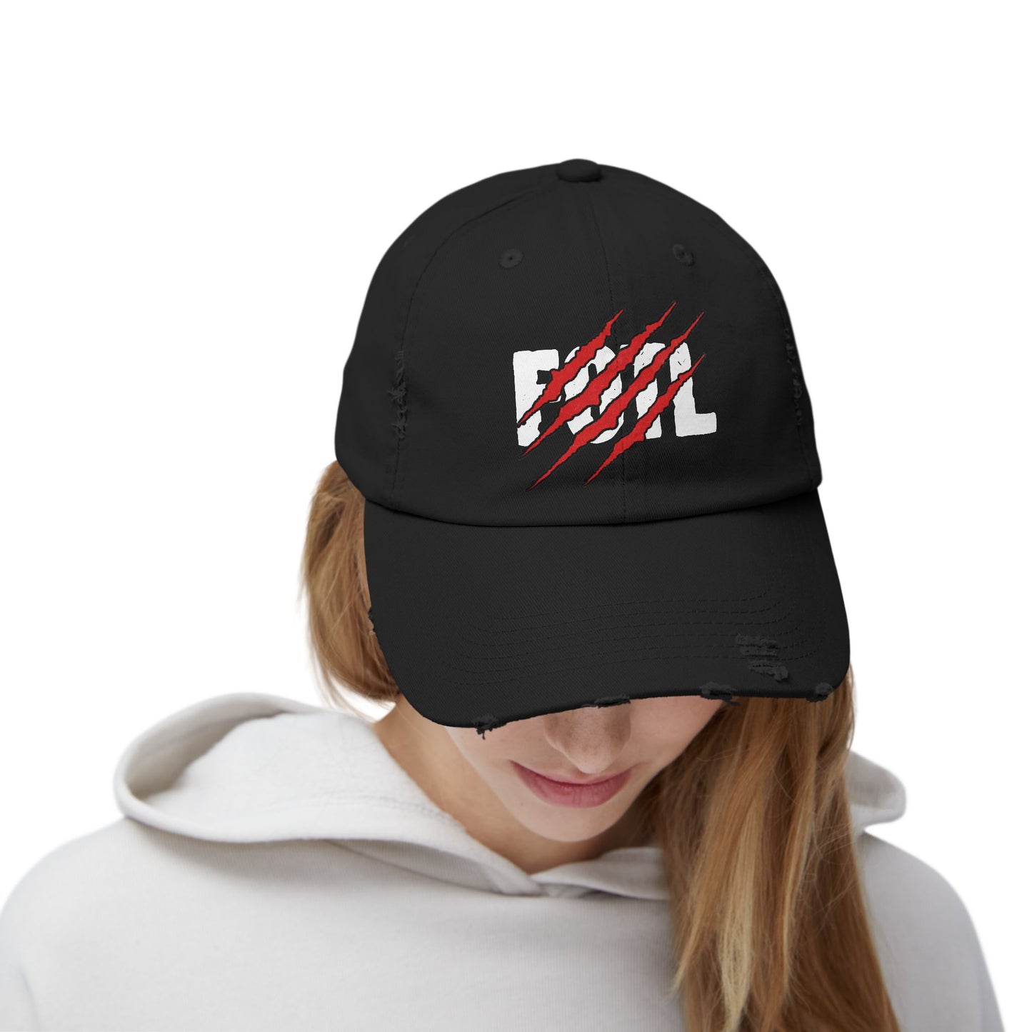 FOTL: RIPPED LOGO DISTRESSED HAT