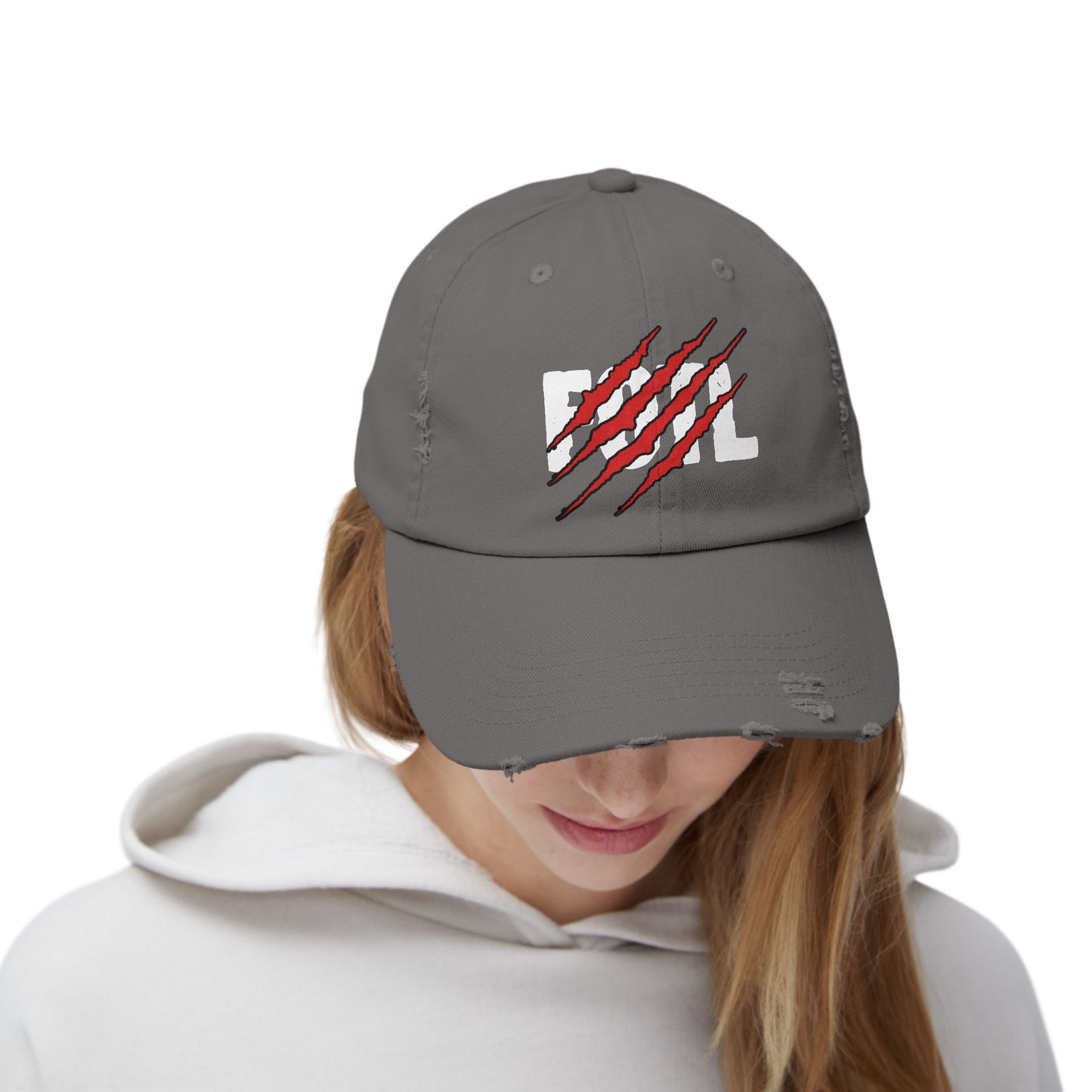 FOTL: RIPPED LOGO DISTRESSED HAT