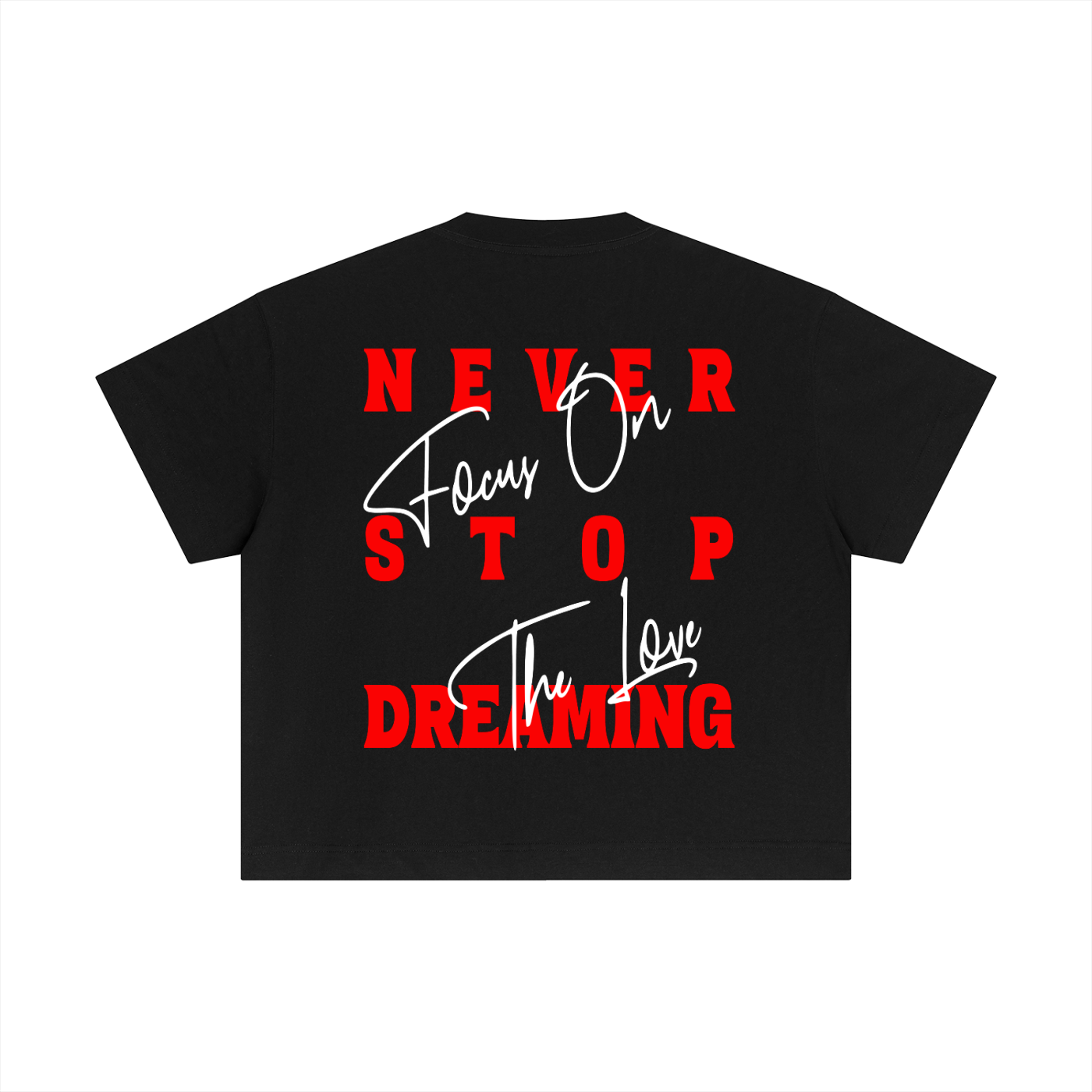 Detroit Never Stop Dreaming Tee