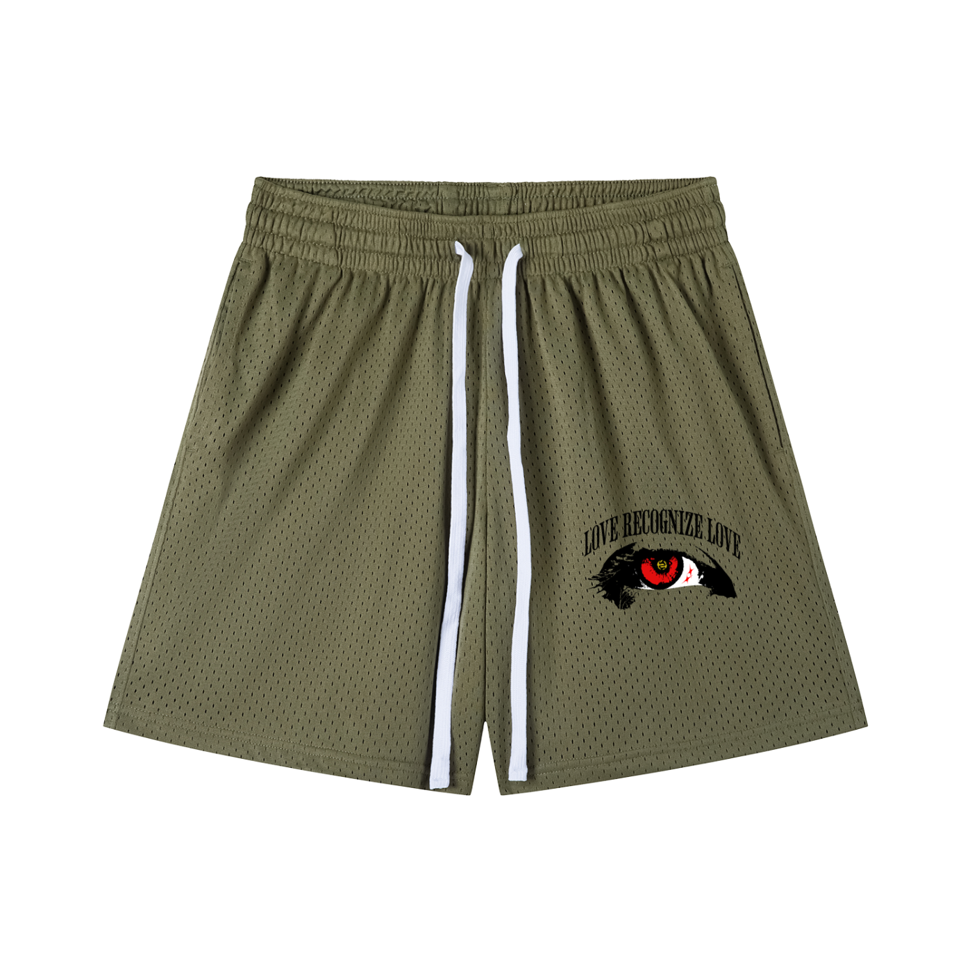 Love Recognize Love Mesh Shorts