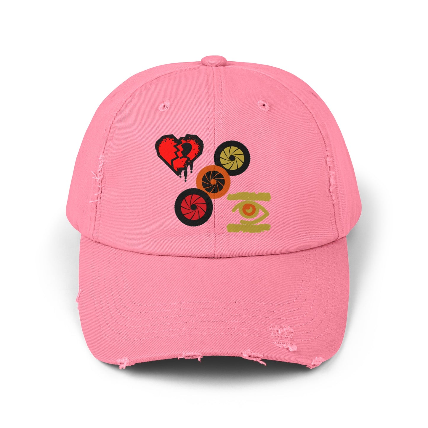 SYMBOLIC DISTRESSED CAP