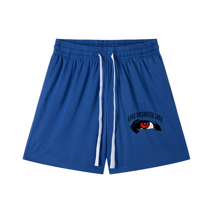Love Recognize Love Mesh Shorts