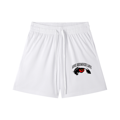 Love Recognize Love Mesh Shorts