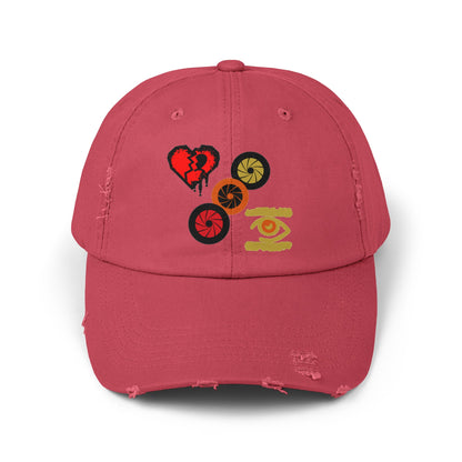 SYMBOLIC DISTRESSED CAP