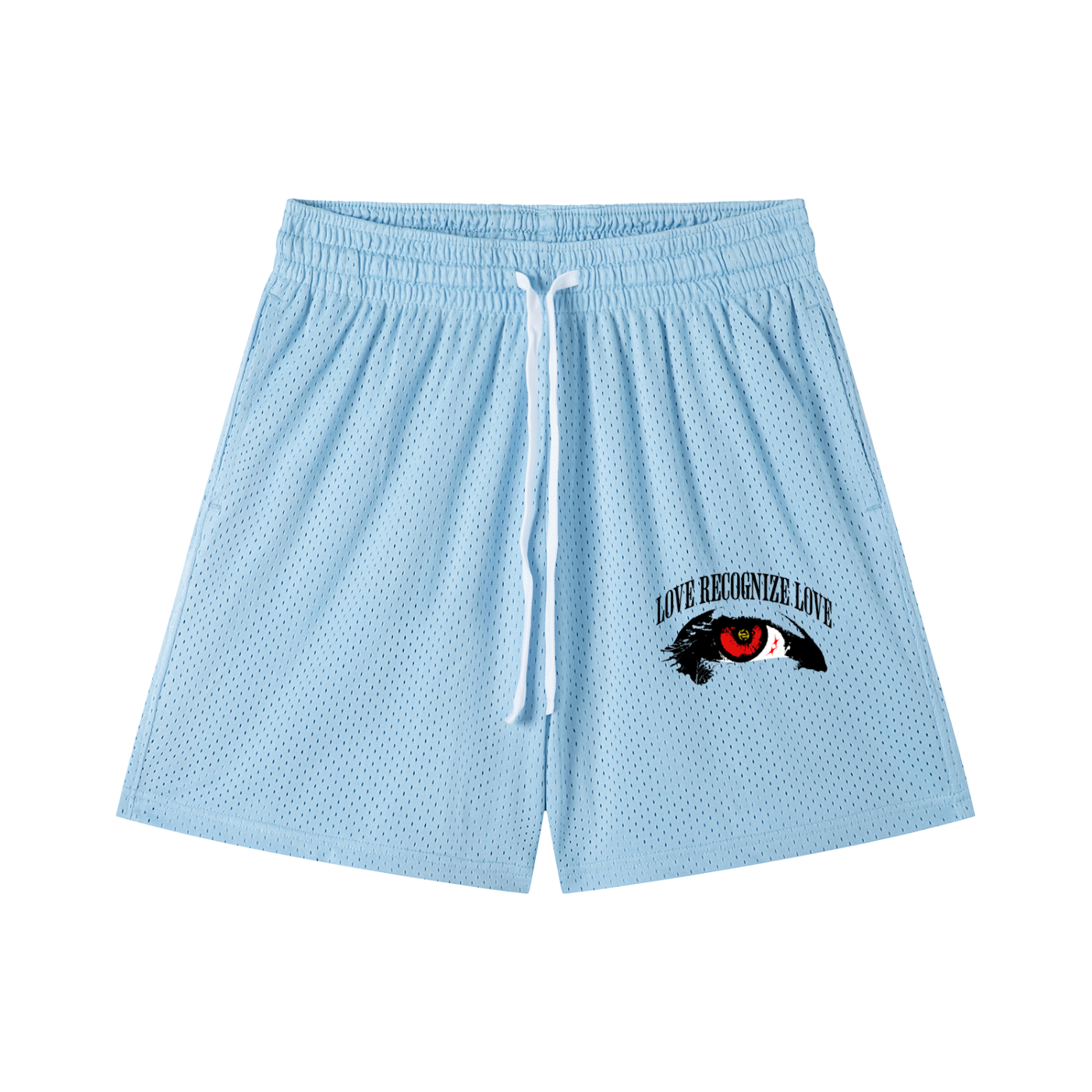 Love Recognize Love Mesh Shorts