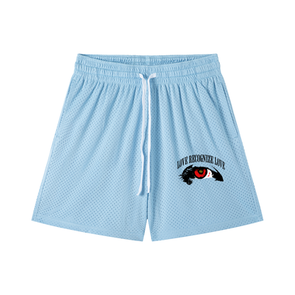 Love Recognize Love Mesh Shorts
